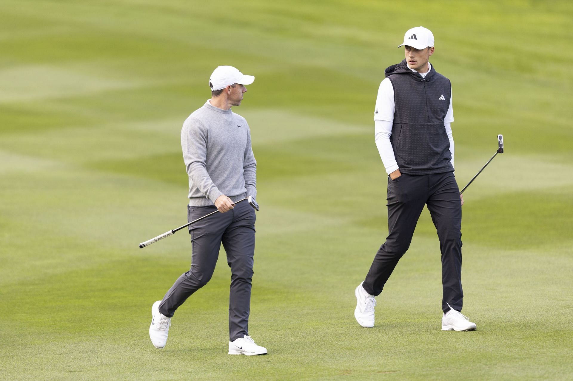 Rory McIlroy and Ludvig Aberg - Source: Getty